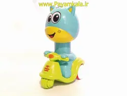 اسباب بازی کوکی گربه کله فشاری آبی  پیام کالا فروشنده اسباب بازی و ماشین فلزی میباشد