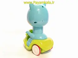اسباب بازی کوکی گربه کله فشاری آبی  پیام کالا فروشنده اسباب بازی و ماشین فلزی میباشد
