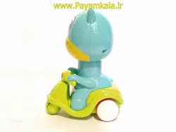 اسباب بازی کوکی گربه کله فشاری آبی  پیام کالا فروشنده اسباب بازی و ماشین فلزی میباشد