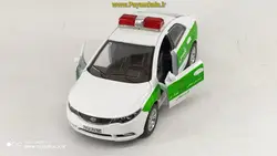 ماشین فلزی کیا سراتو پلیس آژیردار