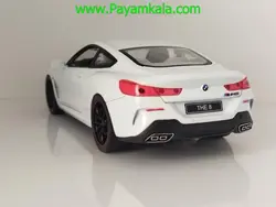 (جعبه دار) ماکت فلزی ب ام و (BMW M8 840I 1:24)(53522) سفید