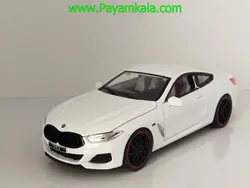 (جعبه دار) ماکت فلزی ب ام و (BMW M8 840I 1:24)(53522) سفید