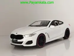 (جعبه دار) ماکت فلزی ب ام و (BMW M8 840I 1:24)(53522) سفید