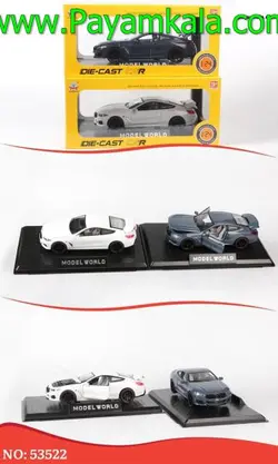 (جعبه دار) ماکت فلزی ب ام و (BMW M8 840I 1:24)(53522) سفید