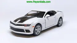 ماشین فلزی شورلت کامارو (CHEVROLET CAMARO 2014 KINSMART) سفید