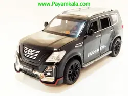 ماکت نیسان پاترول (NISSAN PATROL 1.24 CHEZHI)(CZ136A) مشکی