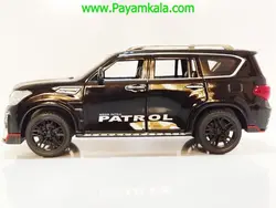 ماکت نیسان پاترول (NISSAN PATROL 1.24 CHEZHI)(CZ136A) مشکی