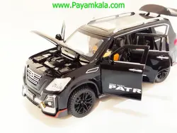 ماکت نیسان پاترول (NISSAN PATROL 1.24 CHEZHI)(CZ136A) مشکی