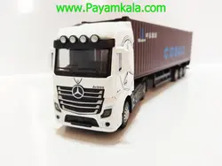ماکت تریلی بنز آکتروس (ACTROS-JG260) سفید + خرید اینترنتی با قیمت ارزان