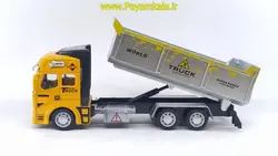 ماکت کامیون اسکانیا کمپرسی (WGT CAR-6-2211) زرد