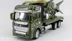 ماکت فلزی کامیون اسکانیا SCANIA نظامی طرح 13