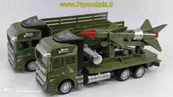 ماکت فلزی کامیون اسکانیا SCANIA نظامی طرح 13