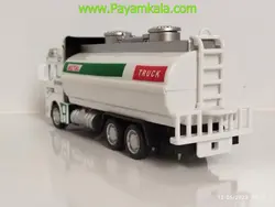 ماکت فلزی عقبکش کامیون اسکانیا حمل سوخت رنگ تانکر سبز طرح 02
