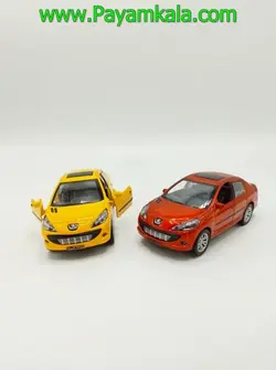 (ساخت چین) پژو 207 صندوقدار موزیکال-چراغدار مسی