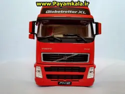 ماکت تریلی ولوو (VOLVO FH12) بزرگ 1:32ساخت WELLY (رنگ قرمز)