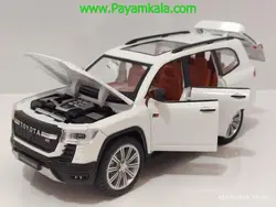 ماکت تویوتا لندکروزر جی آر (LANDCRUISER GR BY JFL) سفید