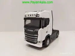 ماکت تریلی اسکانیا (SCANIA-JG260) سفید