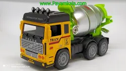 کامیون حمل بتن (W9608) زرد | پیام کالا بزرگترین فروشنده انواع اسباب بازی