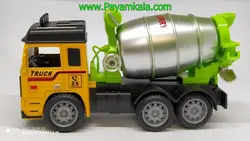 کامیون حمل بتن (W9608) زرد | پیام کالا بزرگترین فروشنده انواع اسباب بازی