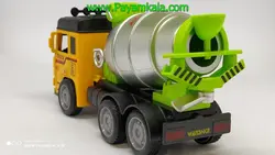 کامیون حمل بتن (W9608) زرد | پیام کالا بزرگترین فروشنده انواع اسباب بازی