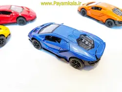 (جعبه دار) ماکت لایکن هایپر اسپرت(LYKAN HYPERSPORT BY JADA) سفید