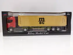 ماکت تریلی اسکانیا کانتینردار (SCANIA-JG2606) | خرید اینترنتی با قیمت ارزان