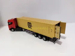 ماکت تریلی اسکانیا کانتینردار (SCANIA-JG2606) | خرید اینترنتی با قیمت ارزان