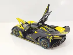 (دودزا) ماکت بوگاتی بولاید (BUGATTI 1.24 CHEZHI)(CZ149AD) زرد