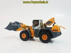 ماکت فلزی لودر ( KDW 1:50 ) جعبه دار( FOUR WHEEL LOADER)