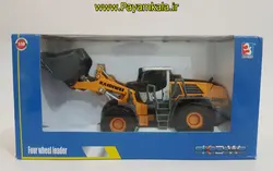 ماکت فلزی لودر ( KDW 1:50 ) جعبه دار( FOUR WHEEL LOADER)