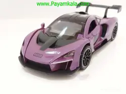 ماشین فلزی مک لارن سنا (MCLAREN SENNA)(NEWAO 1:32) بنفش