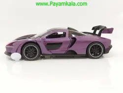 ماشین فلزی مک لارن سنا (MCLAREN SENNA)(NEWAO 1:32) بنفش