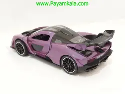 ماشین فلزی مک لارن سنا (MCLAREN SENNA)(NEWAO 1:32) بنفش