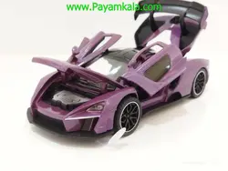 ماشین فلزی مک لارن سنا (MCLAREN SENNA)(NEWAO 1:32) بنفش