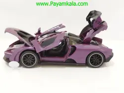 ماشین فلزی مک لارن سنا (MCLAREN SENNA)(NEWAO 1:32) بنفش