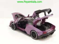 ماشین فلزی مک لارن سنا (MCLAREN SENNA)(NEWAO 1:32) بنفش