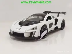 ماشین فلزی مک لارن سنا (MCLAREN SENNA)(NEWAO 1:32) سفید