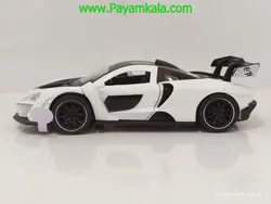 ماشین فلزی مک لارن سنا (MCLAREN SENNA)(NEWAO 1:32) سفید