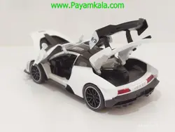 ماشین فلزی مک لارن سنا (MCLAREN SENNA)(NEWAO 1:32) سفید
