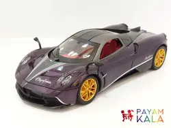 ماکت ماشین فلزی پاگانی هوایرا 1:24 (Pagani Huayra) بنفش