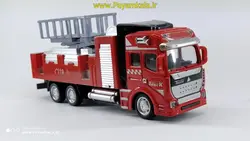 ماکت فلزی عقبکش کامیون اسکانیا آتشنشانی (کد 2211) طرح 03-اسکانیا