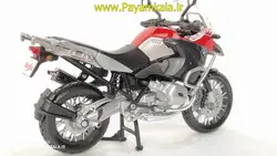 (سایز بزرگ) ماکت فلزی موتورسیکلت ب ام و (1/12)( BMW R 1200 GS BY MAISTO )