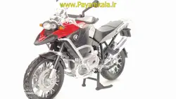 (سایز بزرگ) ماکت فلزی موتورسیکلت ب ام و (1/12)( BMW R 1200 GS BY MAISTO )