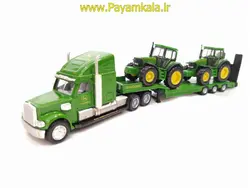 (SIKU) ماکت تریلی و 2 تراکتور نیوهلند طرح 02 - فروشگاه اسباب بازی پیام کالا