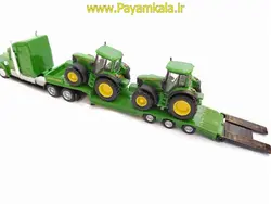 (SIKU) ماکت تریلی و 2 تراکتور نیوهلند طرح 02 - فروشگاه اسباب بازی پیام کالا