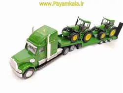 (SIKU) ماکت تریلی و 2 تراکتور نیوهلند طرح 02 - فروشگاه اسباب بازی پیام کالا