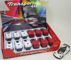 ماکت تریلی کاسکادیا (CASCADIA) بزرگ 1:32ساخت WELLY (رنگ زرد)