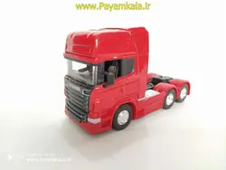 ماکت تریلی کاسکادیا (CASCADIA) بزرگ 1:32ساخت WELLY (رنگ زرد)