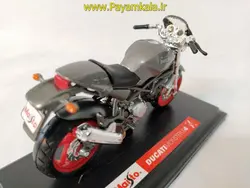 ماکت فلزی موتورسیکلت دوکاتی (DUCATI MONSTER S4 BY MAISTO)(1/18)