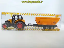 ماکت تراکتور فلزی + حمل ماسه (JIN TAI) فروشگاه پیام کالا فروشنده انواع ماکت فلزی